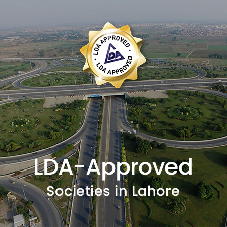 LDA-approved societies in Lahore