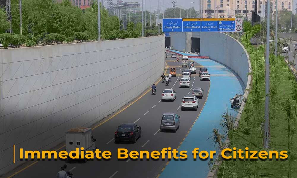 Immediate Benefits for Citizens