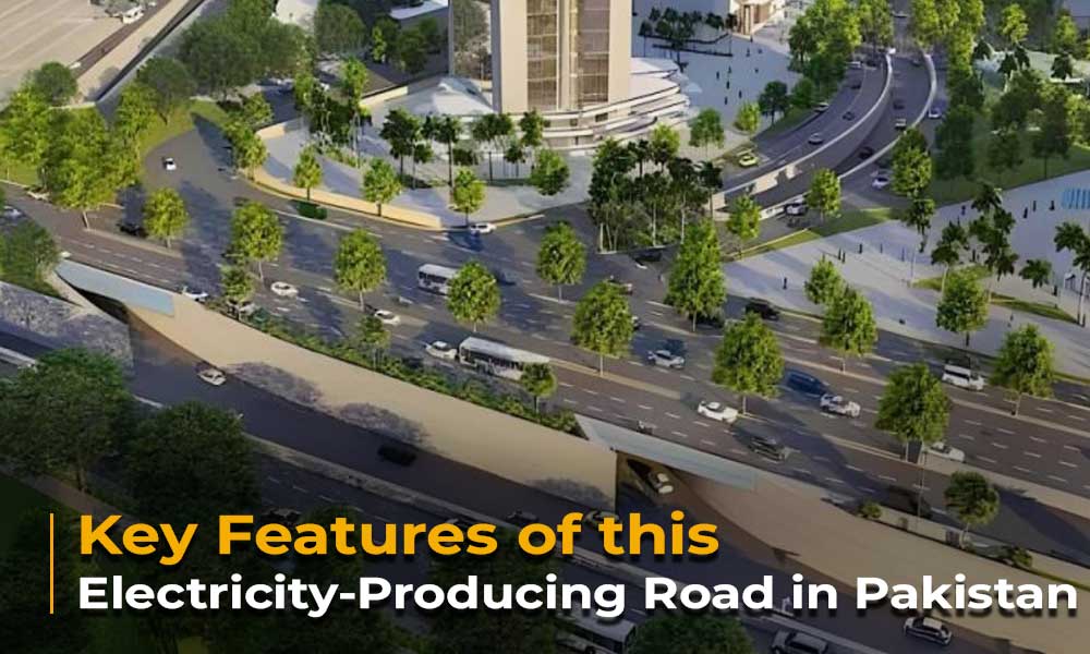 Key Features of this Electricity-Producing Road