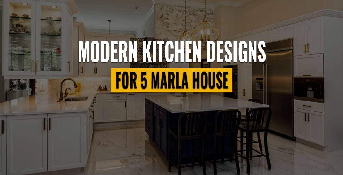 Modern Kitchen Designs for 5 Marla House