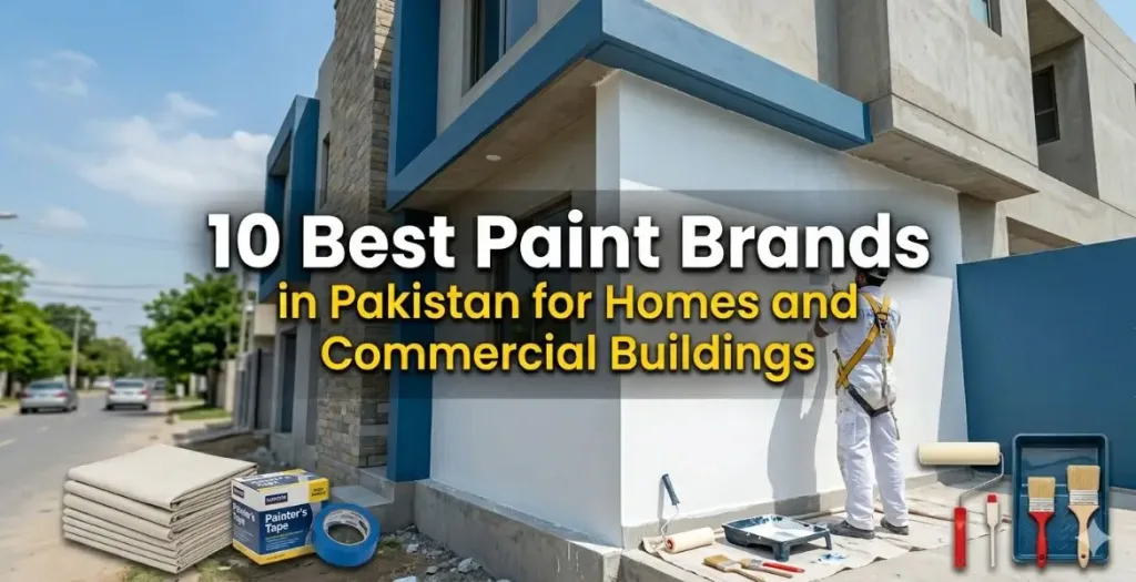 Best Paint Brands in Pakistan for Homes and Commercial Buildings