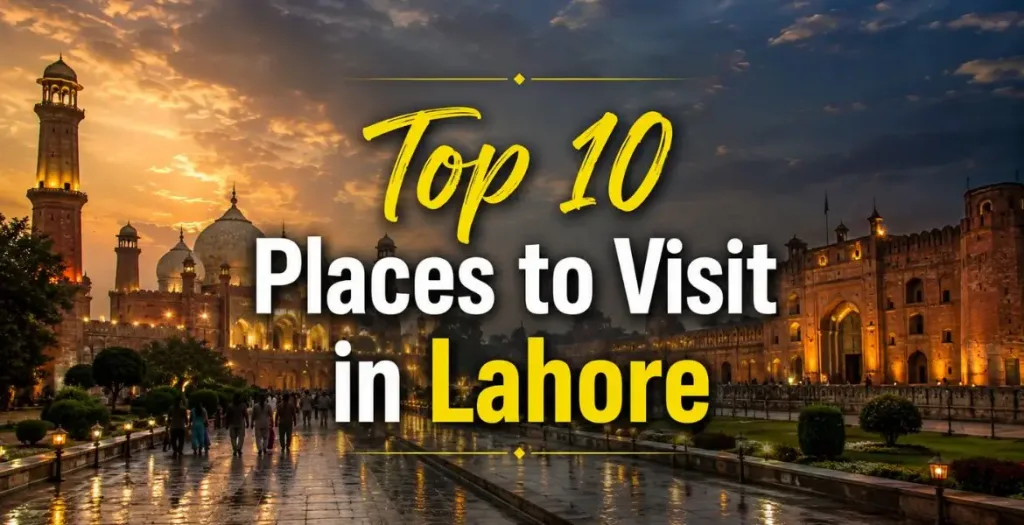 Top 10 Places to Visit in Lahore
