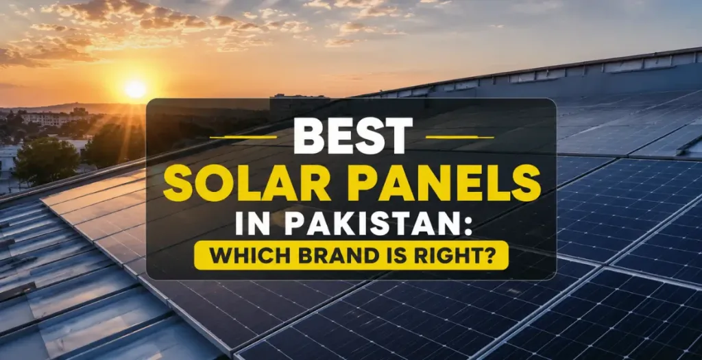 Best Solar Panels in Pakistan Which Brand is Right
