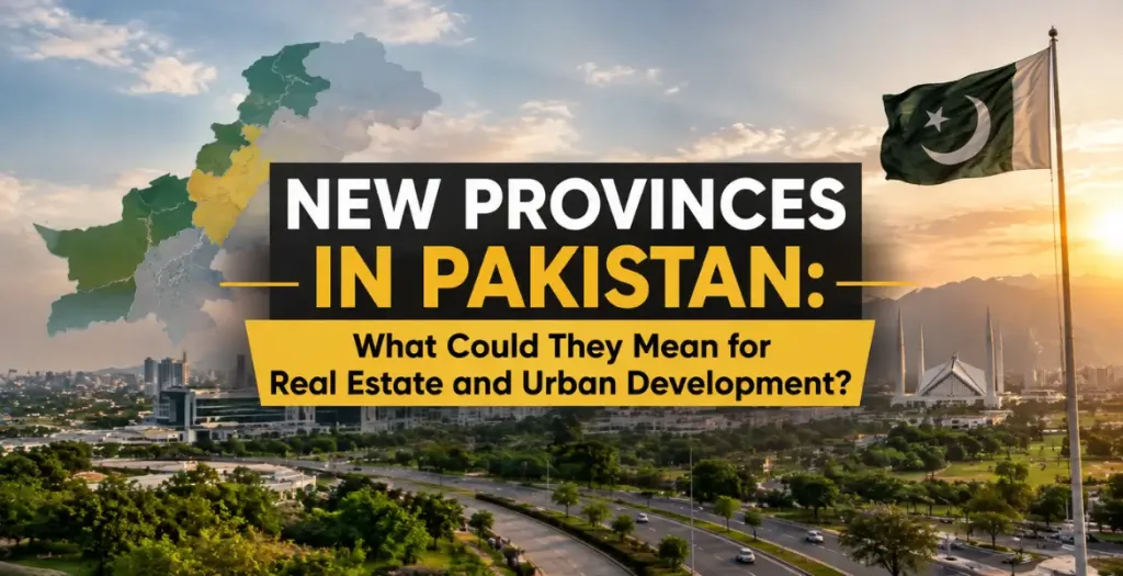 New provinces in Pakistan
