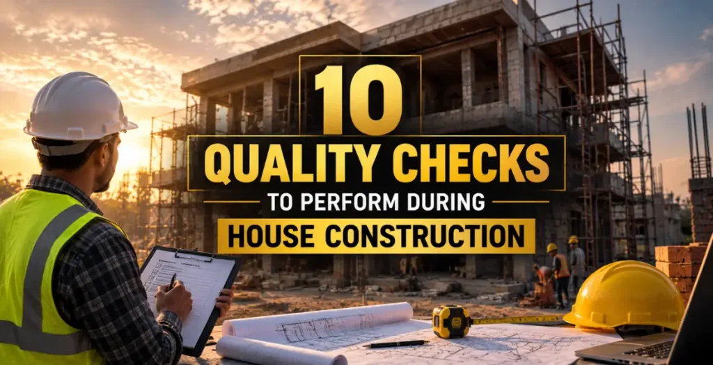 10 Quality Checks to Perform During House Construction